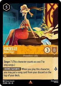 Gazelle - Ballad Singer (25/204) [Whispers in the Well] | Gear Gaming Bentonville