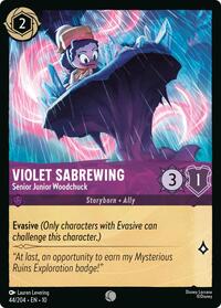 Violet Sabrewing - Senior Junior Woodchuck (44/204) [Whispers in the Well] | Gear Gaming Bentonville