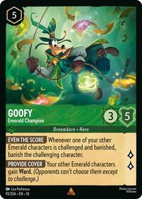 Goofy - Emerald Champion (91/204) [Whispers in the Well] | Gear Gaming Bentonville