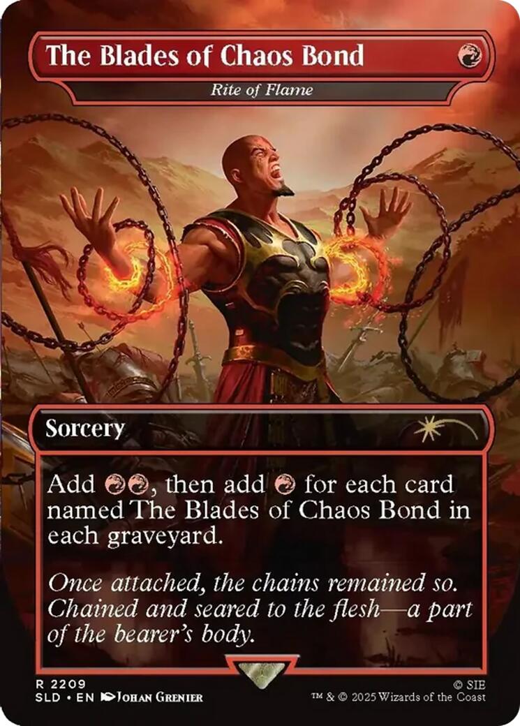 The Blades of Chaos Bond - Rite of Flame [Secret Lair Drop Series] | Gear Gaming Bentonville
