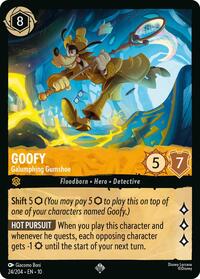 Goofy - Galumphing Gumshoe (24/204) [Whispers in the Well] | Gear Gaming Bentonville