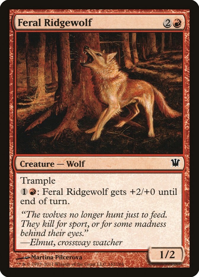 Feral Ridgewolf [Innistrad] | Gear Gaming Bentonville