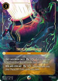 The Black Cauldron (Enchanted) (225/204) [Whispers in the Well] | Gear Gaming Bentonville