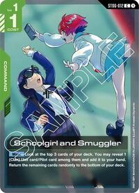 Schoolgirl and Smuggler (ST06-012) [Starter Deck 06: Clan Unity] | Gear Gaming Bentonville