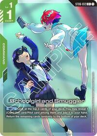 Schoolgirl and Smuggler (C+) (ST06-012) [Starter Deck 06: Clan Unity] | Gear Gaming Bentonville