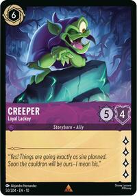 Creeper - Loyal Lackey (50/204) [Whispers in the Well] | Gear Gaming Bentonville