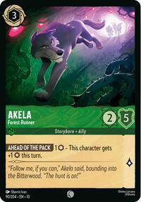 Akela - Forest Runner (90/204) [Whispers in the Well] | Gear Gaming Bentonville