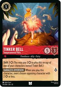 Tinker Bell - Temperamental Fairy (115/204) [Whispers in the Well] | Gear Gaming Bentonville