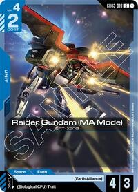 Raider Gundam (MA Mode) [Dual Impact] | Gear Gaming Bentonville