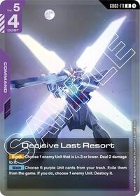 Decisive Last Resort [Dual Impact] | Gear Gaming Bentonville