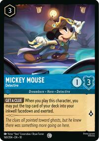 Mickey Mouse - Detective (160/204) [Whispers in the Well] | Gear Gaming Bentonville