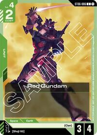Red Gundam (Boost Kit 01) (ST06-006) [Gundam Promotional Cards] | Gear Gaming Bentonville
