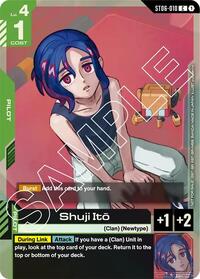Shuji Ito (Store Tournament Participant Pack 02) (ST06-010) [Gundam Promotional Cards] | Gear Gaming Bentonville