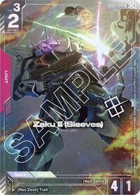 Zaku III (Sleeves) (Store Tournament Winner Pack 02) (GD02-048) [Gundam Promotional Cards] | Gear Gaming Bentonville