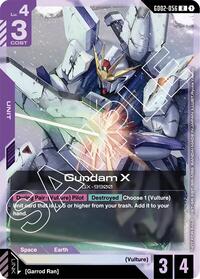 Gundam X (GD02-056) (Store Tournament Participant Pack 02) (GD02-056) [Gundam Promotional Cards] | Gear Gaming Bentonville
