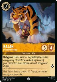 Rajah - Devoted Protector (6/204) [Whispers in the Well] | Gear Gaming Bentonville