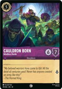 Cauldron Born - Mindless Horde (39/204) [Whispers in the Well] | Gear Gaming Bentonville