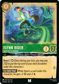 Flynn Rider - Spectral Scoundrel (81/204) [Whispers in the Well] | Gear Gaming Bentonville