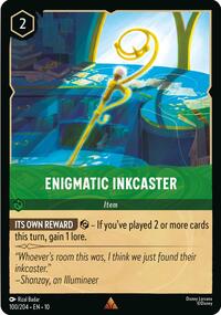 Enigmatic Inkcaster (100/204) [Whispers in the Well] | Gear Gaming Bentonville