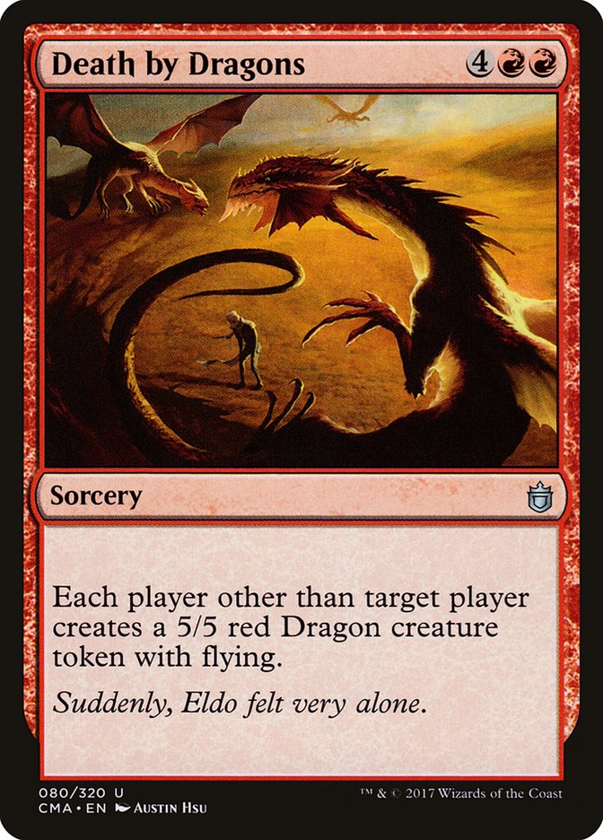 Death by Dragons [Commander Anthology] | Gear Gaming Bentonville