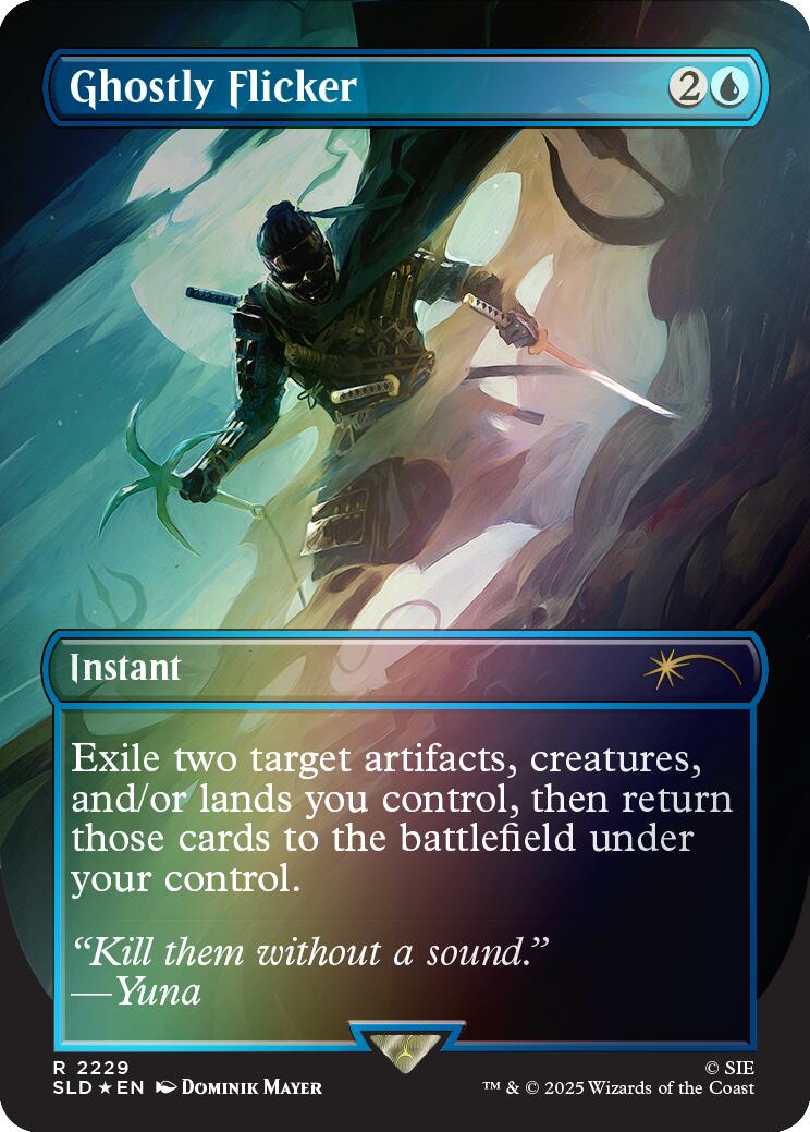 Ghostly Flicker (Rainbow Foil) [Secret Lair Drop Series] | Gear Gaming Bentonville