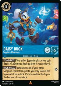 Daisy Duck - Sapphire Champion (158/204) [Whispers in the Well] | Gear Gaming Bentonville