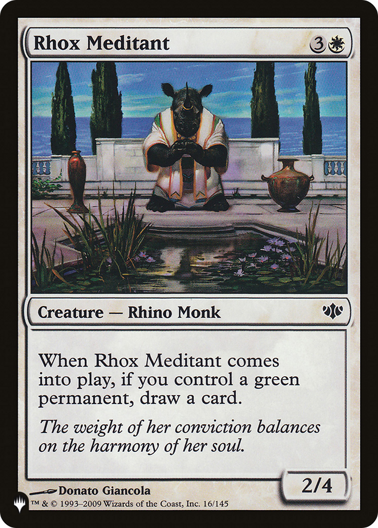 Rhox Meditant [The List Reprints] | Gear Gaming Bentonville