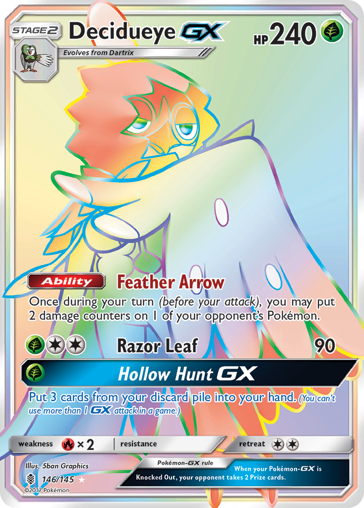 Decidueye GX (146/145) [Sun & Moon: Guardians Rising] | Gear Gaming Bentonville