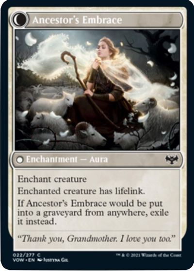 Kindly Ancestor // Ancestor's Embrace [Innistrad: Crimson Vow] | Gear Gaming Bentonville