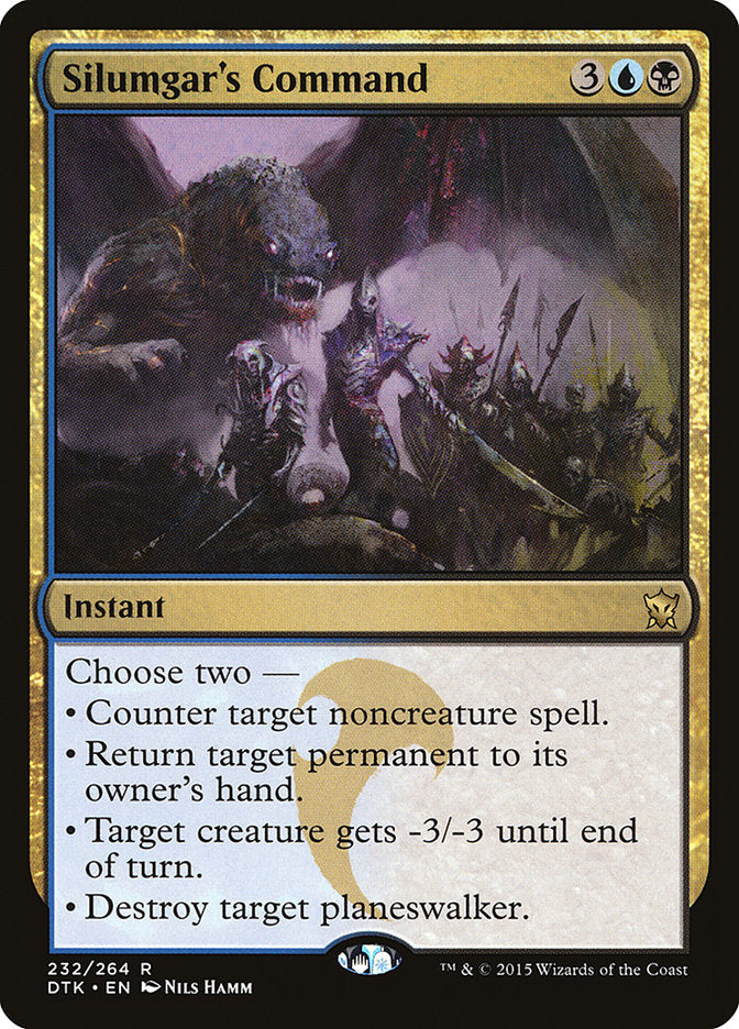 Silumgar's Command [Dragons of Tarkir] | Gear Gaming Bentonville
