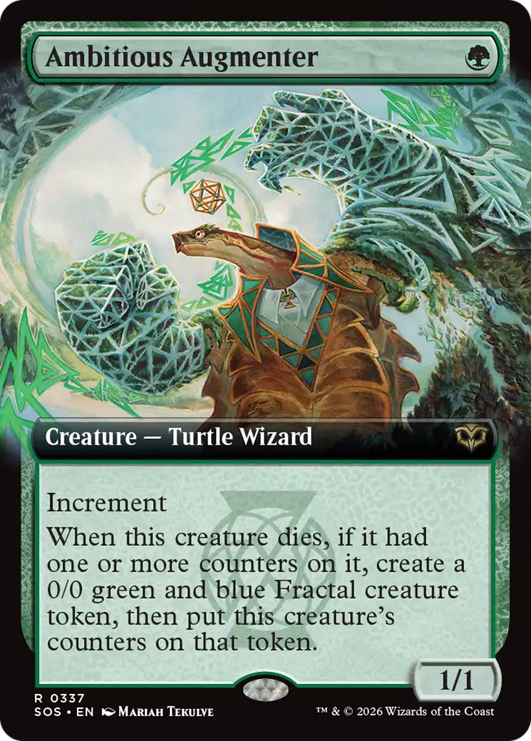 Ambitious Augmenter (Extended Art) [Secrets of Strixhaven] | Gear Gaming Bentonville