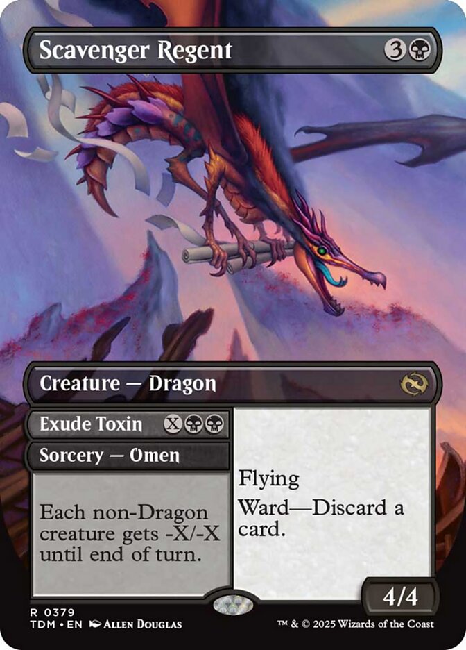 Scavenger Regent (Borderless) [Tarkir: Dragonstorm] | Gear Gaming Bentonville
