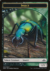 Saproling // Insect Double-Sided Token [Guilds of Ravnica Guild Kit Tokens] | Gear Gaming Bentonville