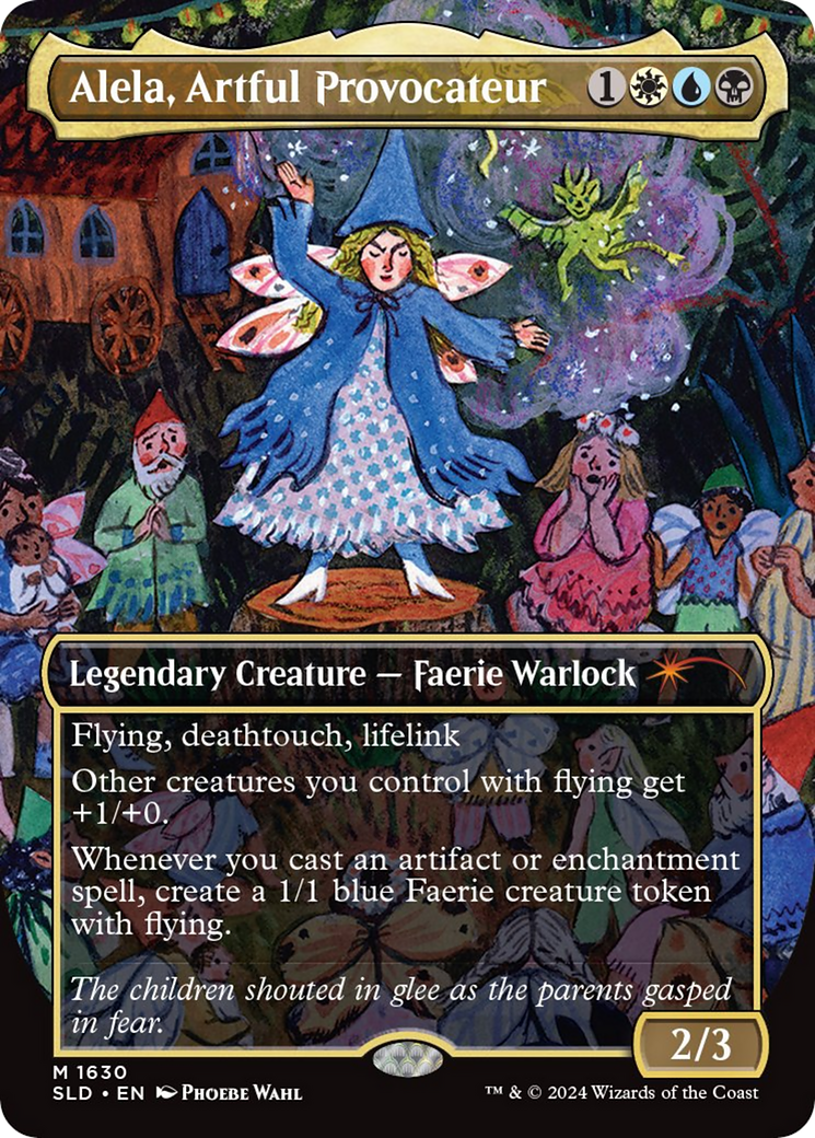 Alela, Artful Provocateur (1630) (Rainbow Foil) [Secret Lair Drop Series] | Gear Gaming Bentonville