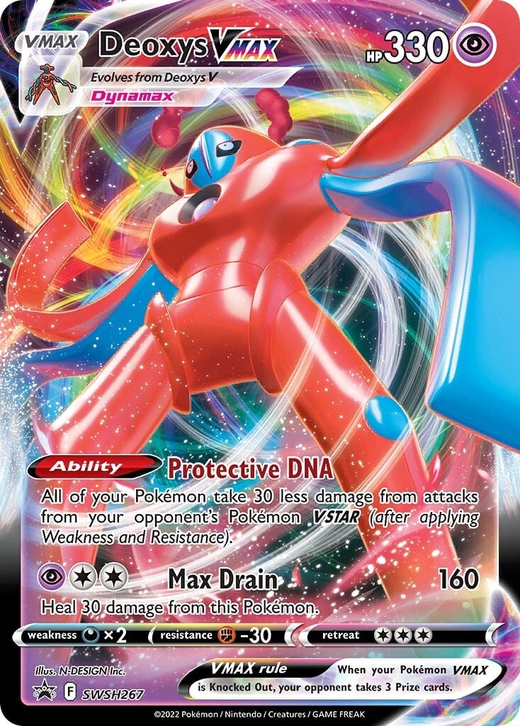 Deoxys VMAX (SWSH267) [Sword & Shield: Black Star Promos] | Gear Gaming Bentonville