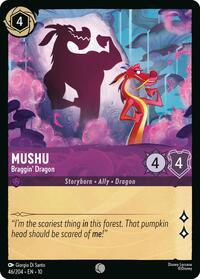 Mushu - Braggin' Dragon (46/204) [Whispers in the Well] | Gear Gaming Bentonville
