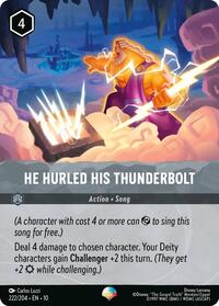 He Hurled His Thunderbolt (Epic) (222/204) [Whispers in the Well] | Gear Gaming Bentonville