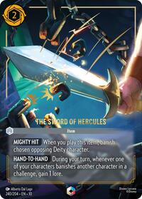 The Sword of Hercules (Enchanted) (240/204) [Whispers in the Well] | Gear Gaming Bentonville