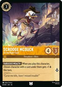 Scrooge McDuck - On the Right Track (8/204) [Whispers in the Well] | Gear Gaming Bentonville