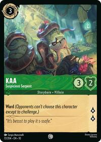 Kaa - Suspicious Serpent (72/204) [Whispers in the Well] | Gear Gaming Bentonville