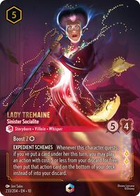 Lady Tremaine - Sinister Socialite (Enchanted) (233/204) [Whispers in the Well] | Gear Gaming Bentonville