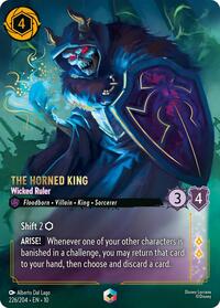 The Horned King - Wicked Ruler (Enchanted) (226/204) [Whispers in the Well] | Gear Gaming Bentonville