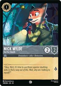 Nick Wilde - Sly Fox Sleuth (178/204) [Whispers in the Well] | Gear Gaming Bentonville