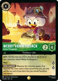 Webby Vanderquack - Junior Prospector (93/204) [Whispers in the Well] | Gear Gaming Bentonville