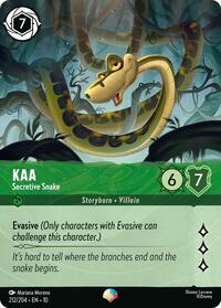 Kaa - Secretive Snake (Epic) (212/204) [Whispers in the Well] | Gear Gaming Bentonville