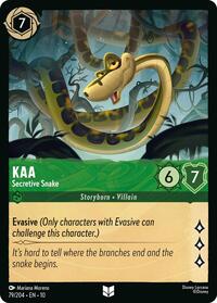 Kaa - Secretive Snake (79/204) [Whispers in the Well] | Gear Gaming Bentonville
