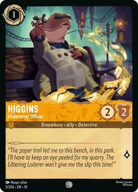 Higgins - Undercover Officer (5/204) [Whispers in the Well] | Gear Gaming Bentonville