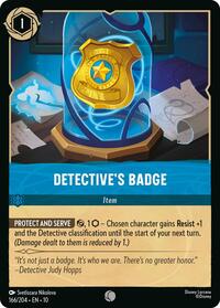 Detective's Badge (166/204) [Whispers in the Well] | Gear Gaming Bentonville