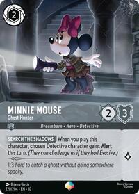 Minnie Mouse - Ghost Hunter (Epic) (220/204) [Whispers in the Well] | Gear Gaming Bentonville