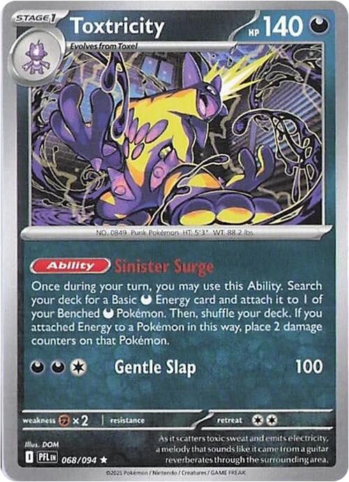 Toxtricity (068/094) [Mega Evolution: Phantasmal Flames] | Gear Gaming Bentonville